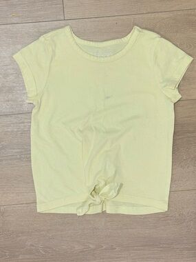 ⭐ 5/$20⭐️ The Children's Place Yellow Tie-Front Play Tee 3T